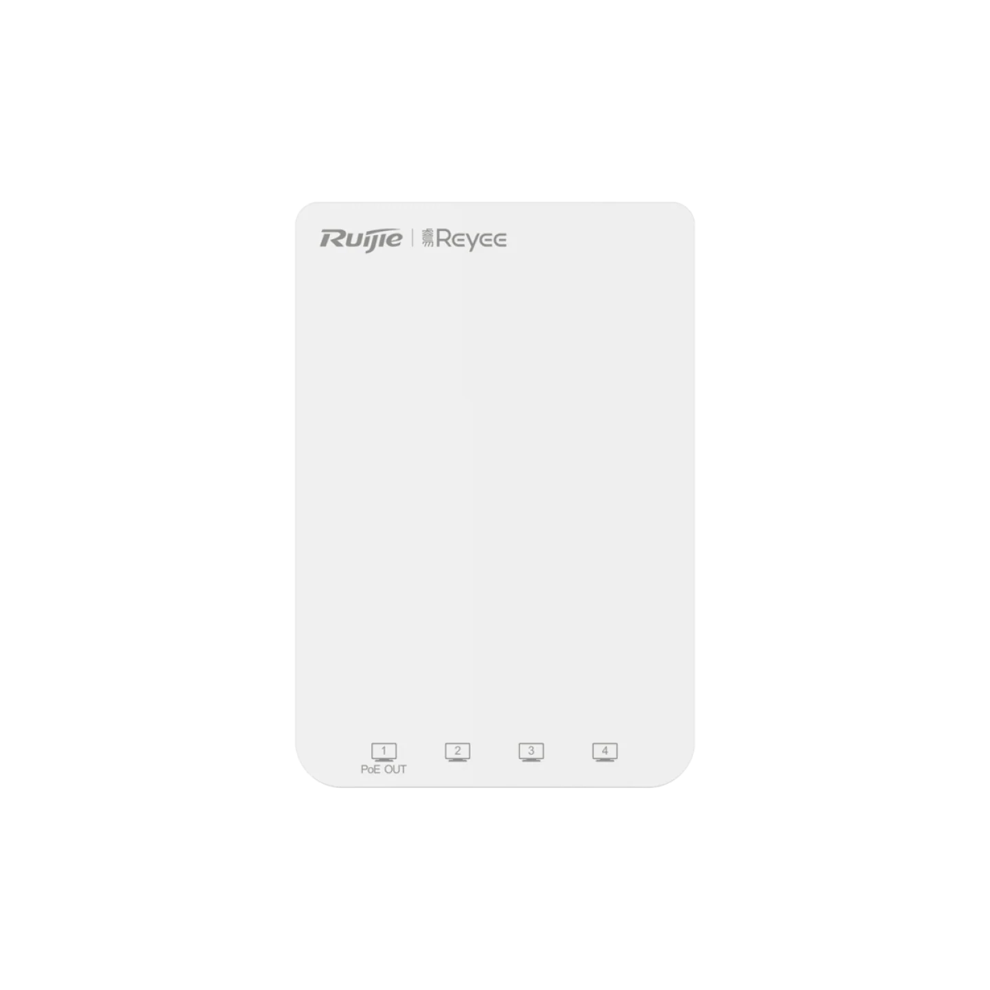 Reyee Wall Plate Access Point Gigabit 802.11ac Wave2, AC1300, 5 GE Ports