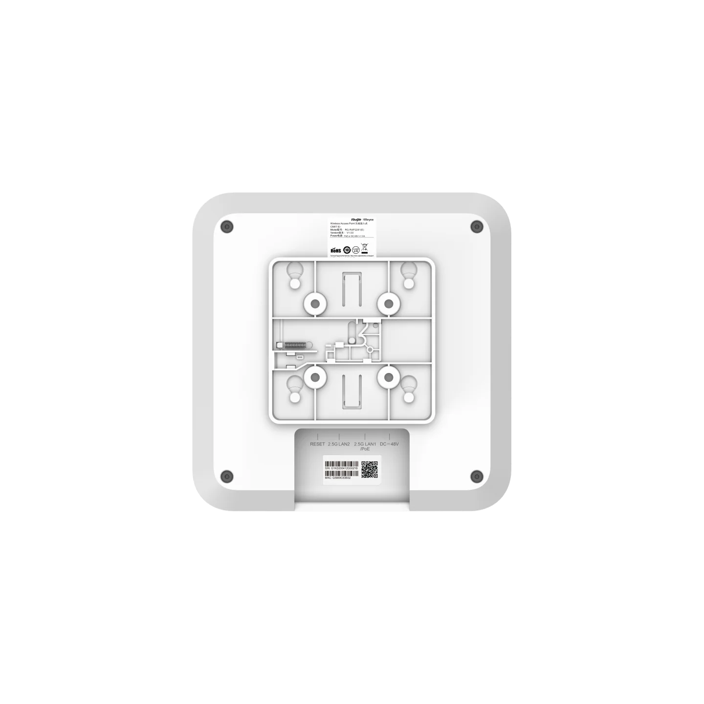 Reyee WiFi 6 Access Point AX6000, 2.5GE Ports, High Density AP - Image 2