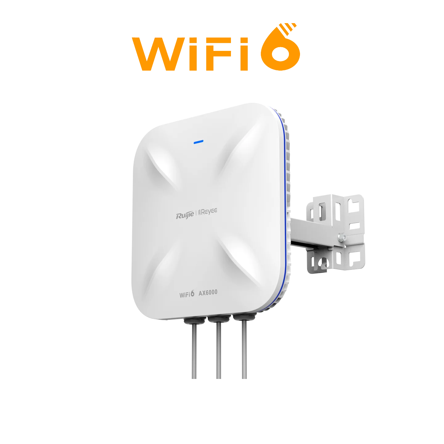 Reyee WiFi 6 High Density Outdoor Access Point AX6000, 2.5GBs Uplink + SFP
