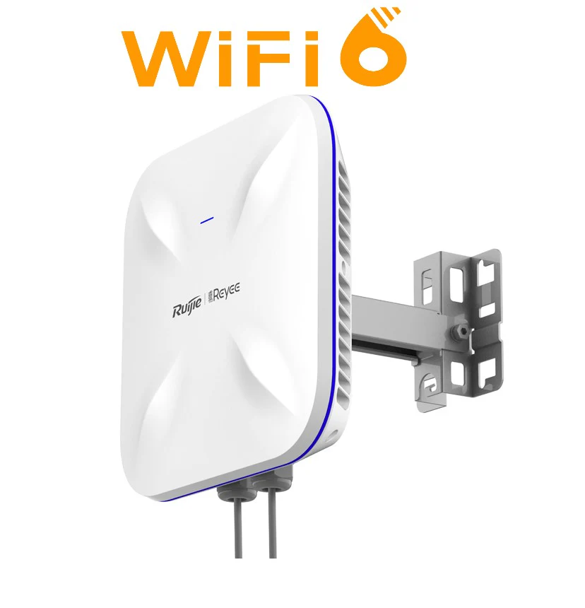 Reyee WiFi 6 Outdoor Access Point AX1800, PoE + SFP Port