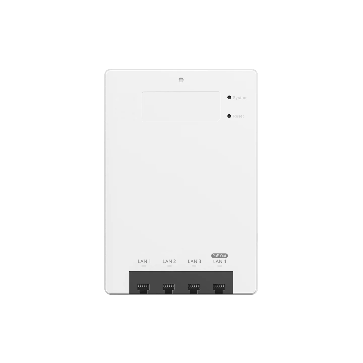 Reyee WiFi 6 Wall Plate Access Point AX3000, 4 GB Ports, PoE Out - Image 5