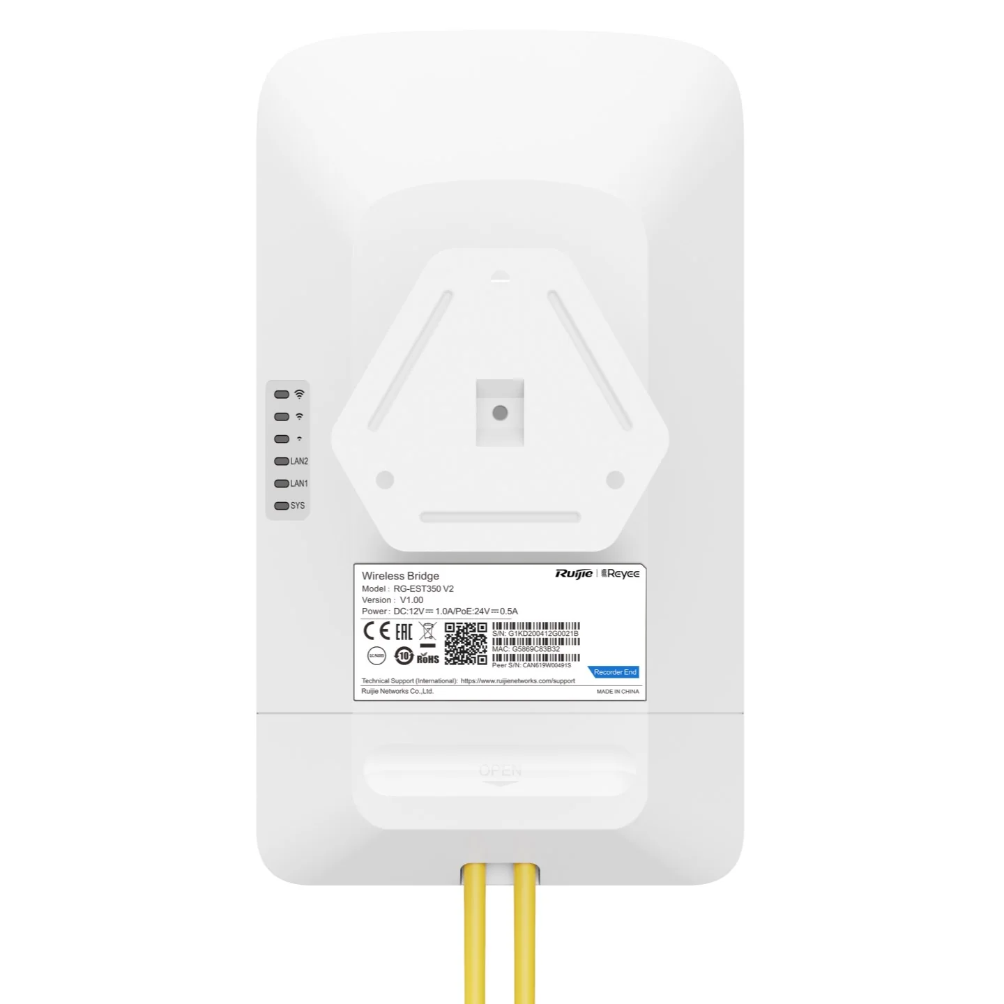 Reyee Wireless Bridge Kit - Pre-Paired - 5GHz 5km+ CPE Gigabit - Image 4