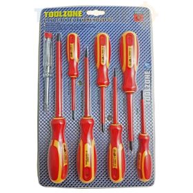 8 PC Electricians VDE Screwdrivers & Tester Set