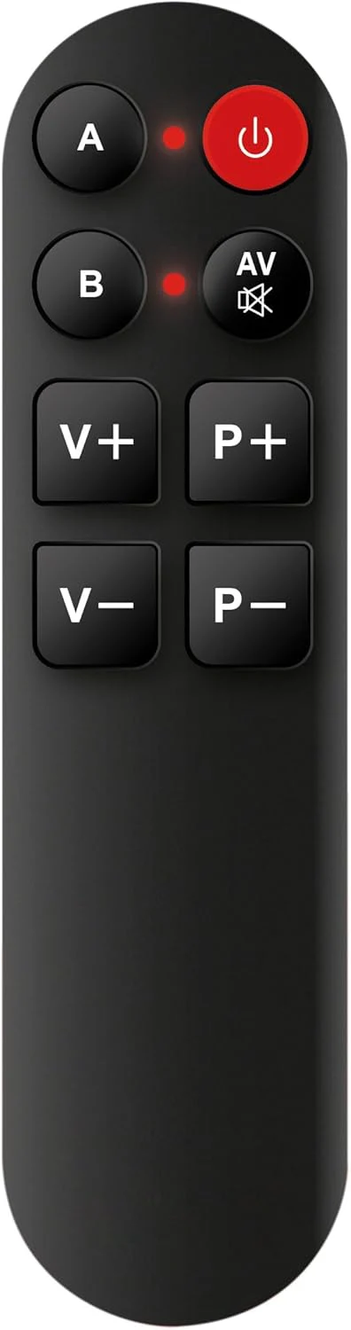 Simplified Universal Remote Control (Large Buttons)
