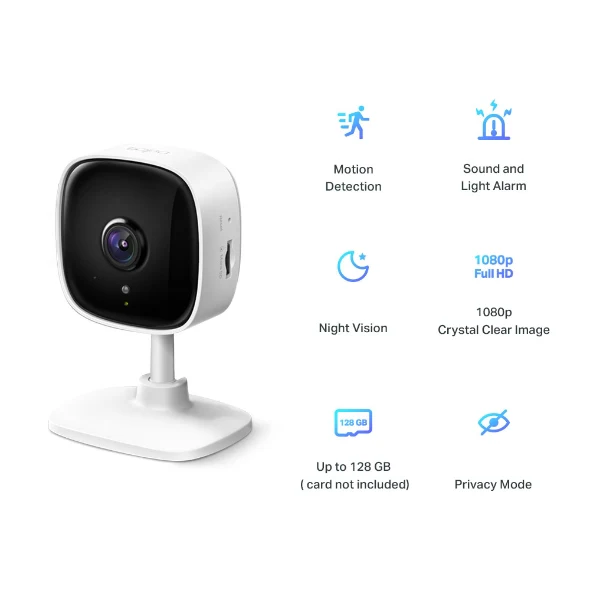 Tapo C100 WiFi Home Security Camera - Image 4