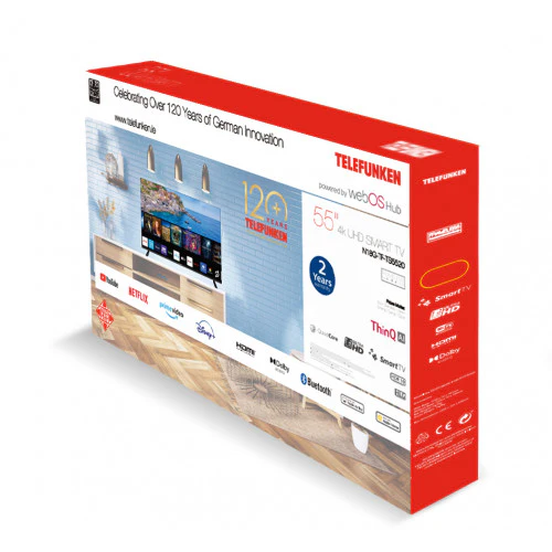 TELEFUNKEN 55" DLED UHD WEBOS SMART TV (N18G-TF-TS5520) - Image 3