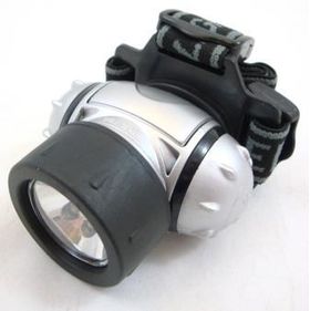 6 LED / 1 Krypton Head Torch
