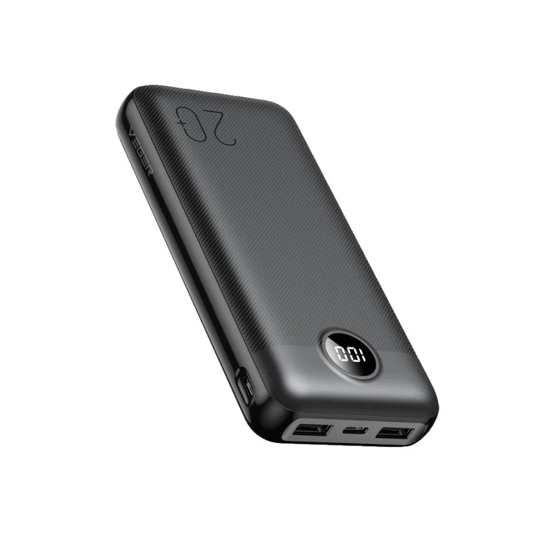 Veger 20,000mAh Powerbank, 20W, LCD Display, Slimline - Image 2