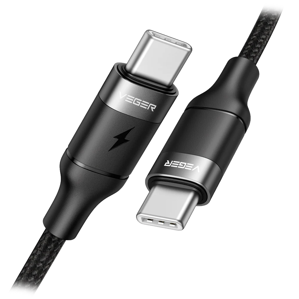 Veger USB-C to USB-C Cable, 1.5m, PD100W, Fast Charging